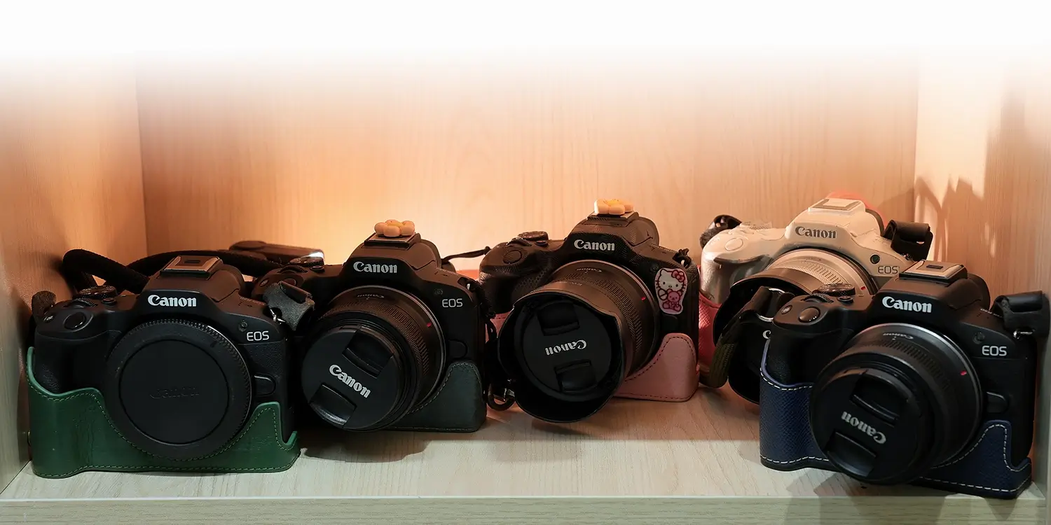 Dàn máy ảnh Canon và Fujifilm tại TLens Camera Đà Lạt