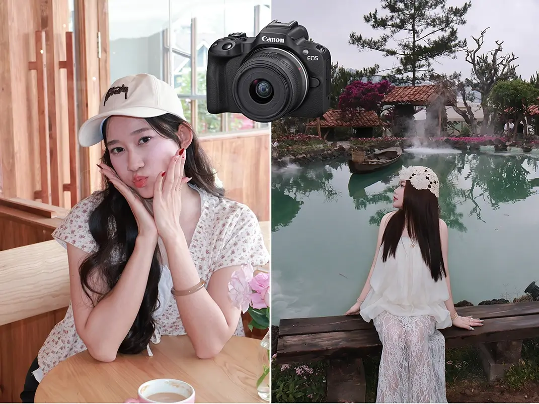 Ảnh du lịch Đà Lạt chụp bằng Canon R50 lens kit 18-45mm