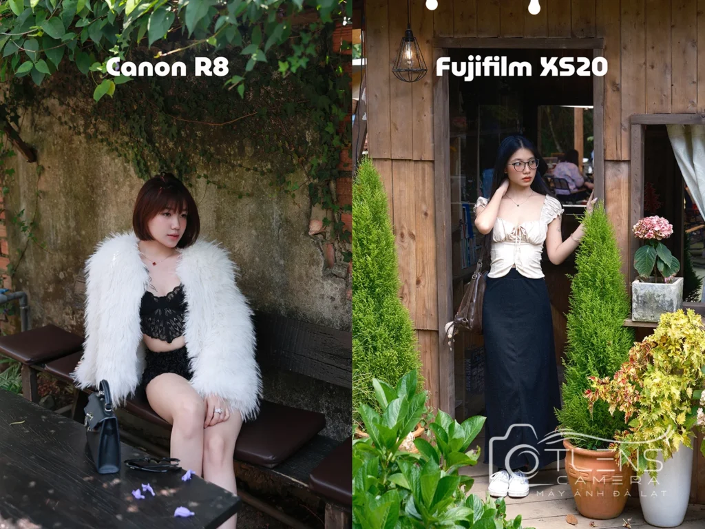 So sánh Fujifilm X-S20 và Canon R8 khi đi Đà Lạt